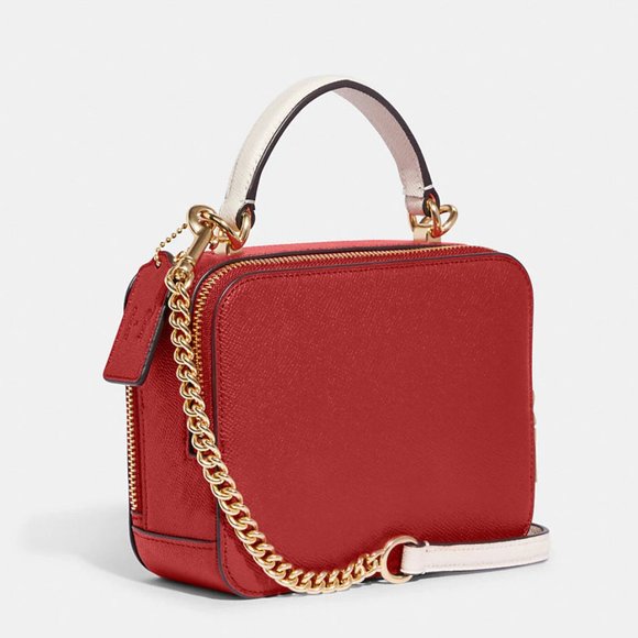 🎃 Disney X Coach Box Crossbody With Cruella Motif - Picture 3 of 12